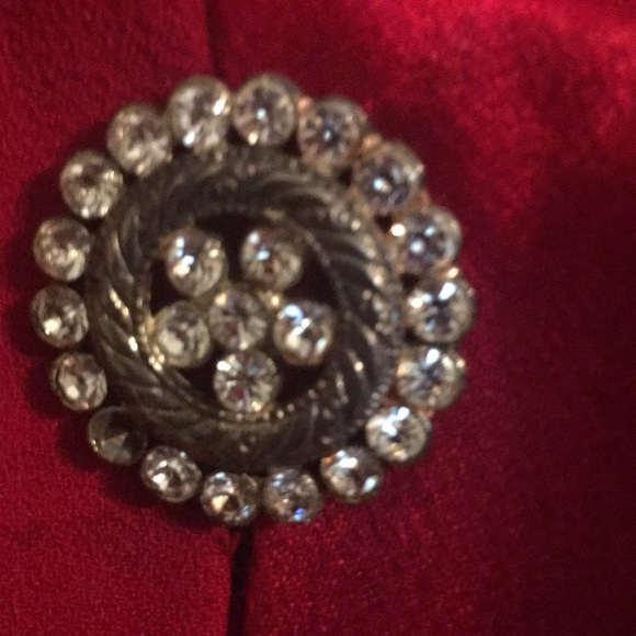 Moshita Rhinestone Embellished Two Piece Suit - Picture 4 of 6